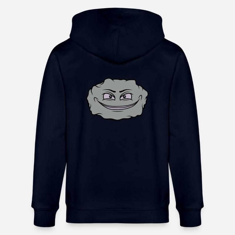 Pierre de dessin animé maléfique - Veste à capuche bio CULTIVATOR Stanley/Stella Unisexe - marine
