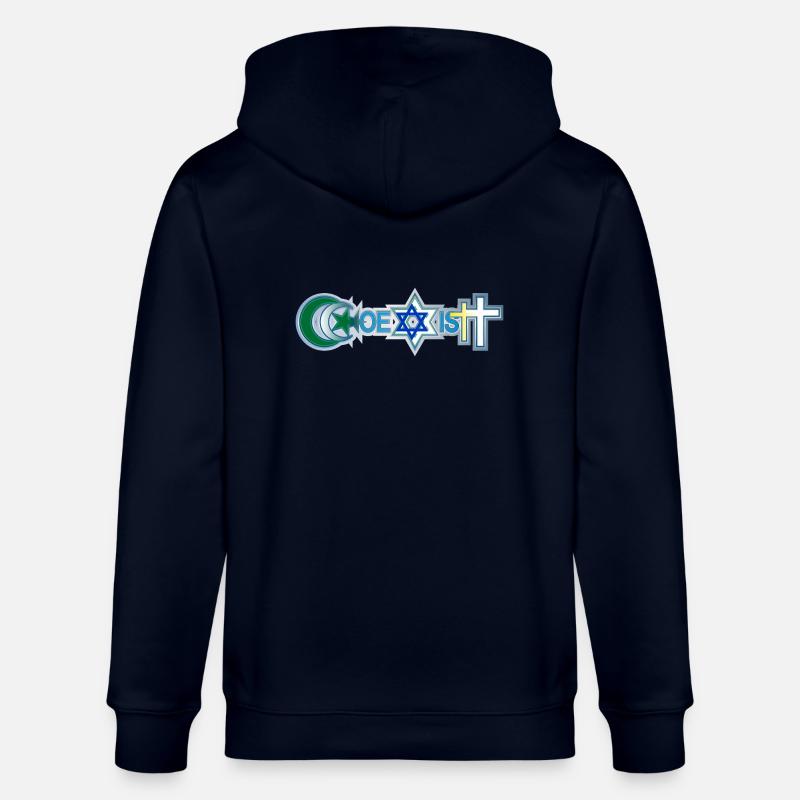 Coexist - Stanley/Stella Unisex Bio-Kapuzenjacke CULTIVATOR - Navy