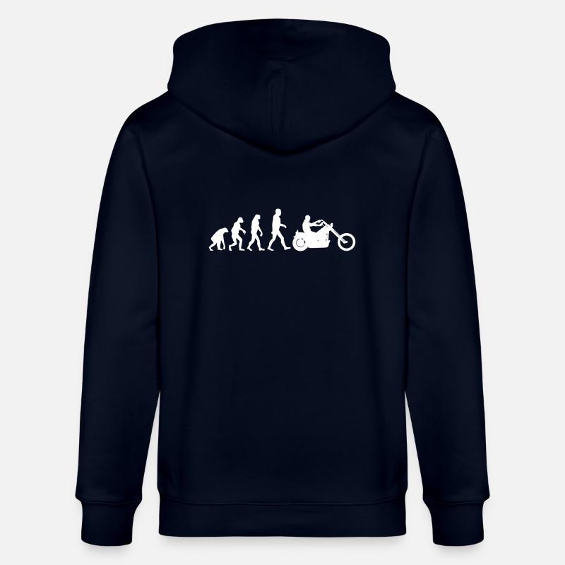 Biker Evolution Chopper - Stanley/Stella Unisex Bio-Kapuzenjacke CULTIVATOR  - Navy