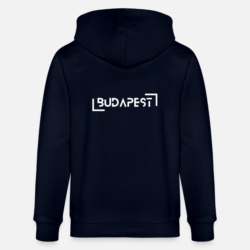 Budapest - Veste à capuche bio CULTIVATOR Stanley/Stella Unisexe - marine