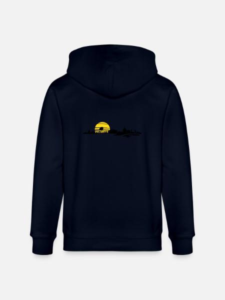 Skyline - Mecklenburg-Vorpommern - Stanley/Stella Unisex Bio-Kapuzenjacke CULTIVATOR - Navy