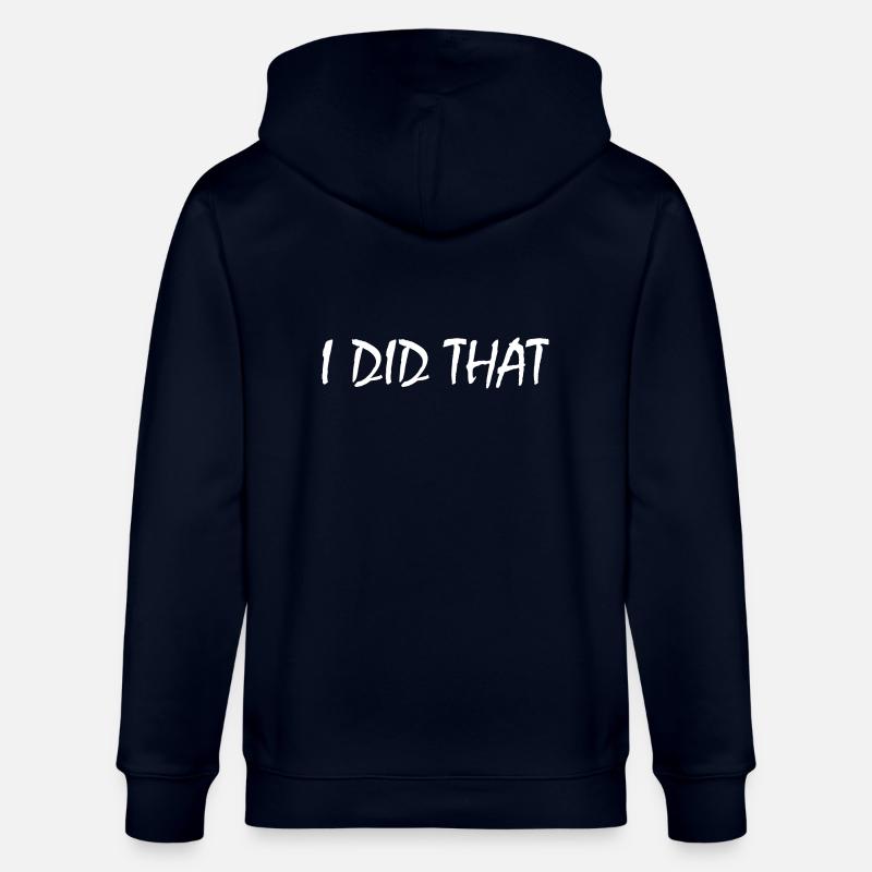 I did that - Stanley/Stella Unisex Bio-Kapuzenjacke CULTIVATOR  - Navy
