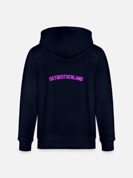 schluebber ost - Stanley/Stella Unisex Bio-Kapuzenjacke CULTIVATOR - Navy