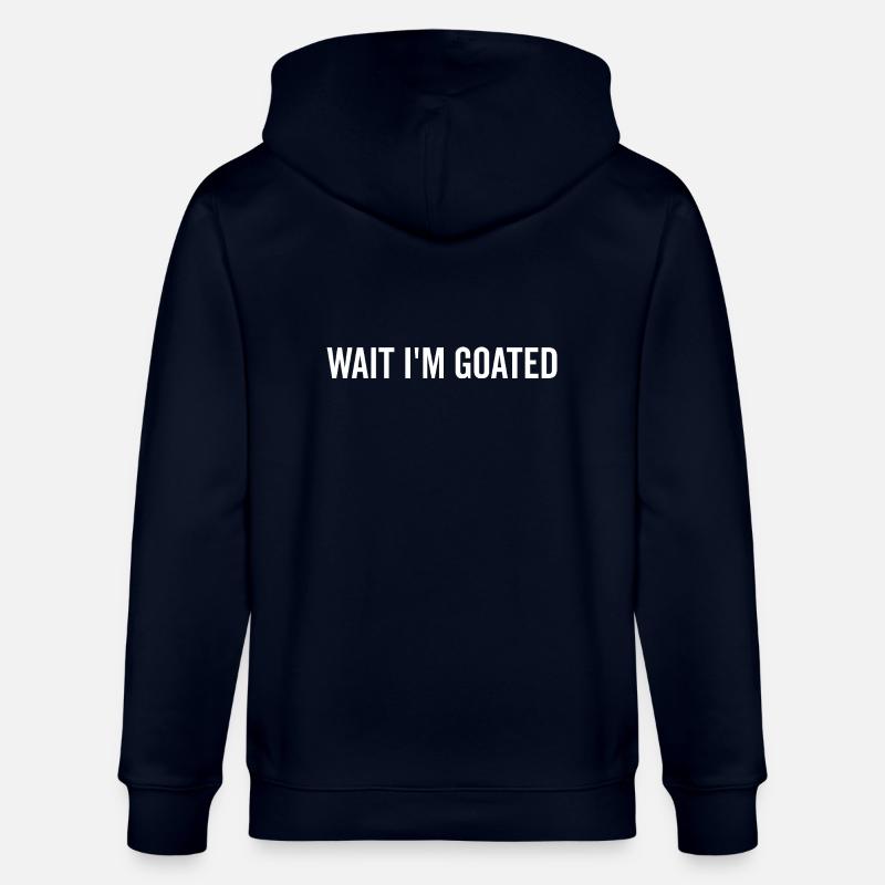 Warte, ich bin Ziegenbart - Stanley/Stella Unisex Bio-Kapuzenjacke CULTIVATOR  - Navy