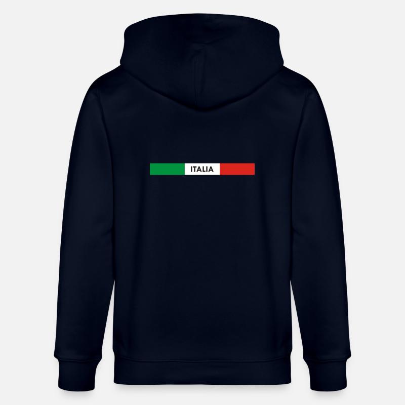 Italia - Veste à capuche bio CULTIVATOR Stanley/Stella Unisexe - marine