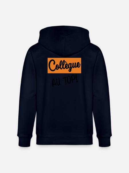 RETRAITE. COLLEGUE - Veste à capuche bio CULTIVATOR Stanley/Stella Unisexe - marine