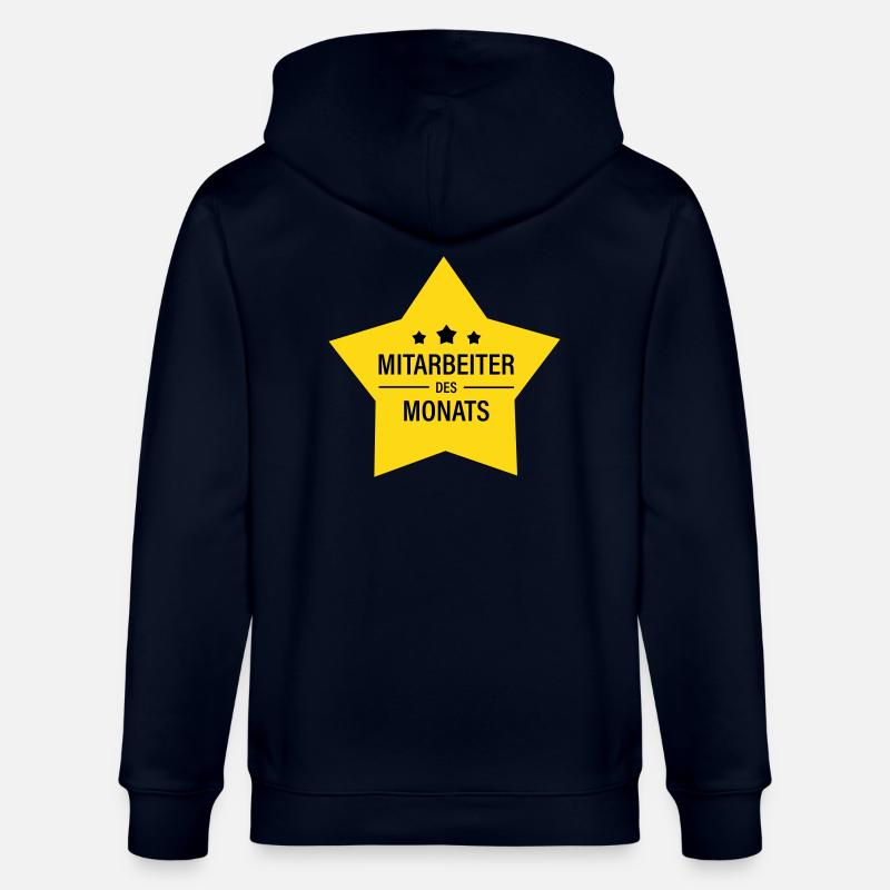 Mitarbeiter des Monats - Stanley/Stella Unisex Bio-Kapuzenjacke CULTIVATOR  - Navy