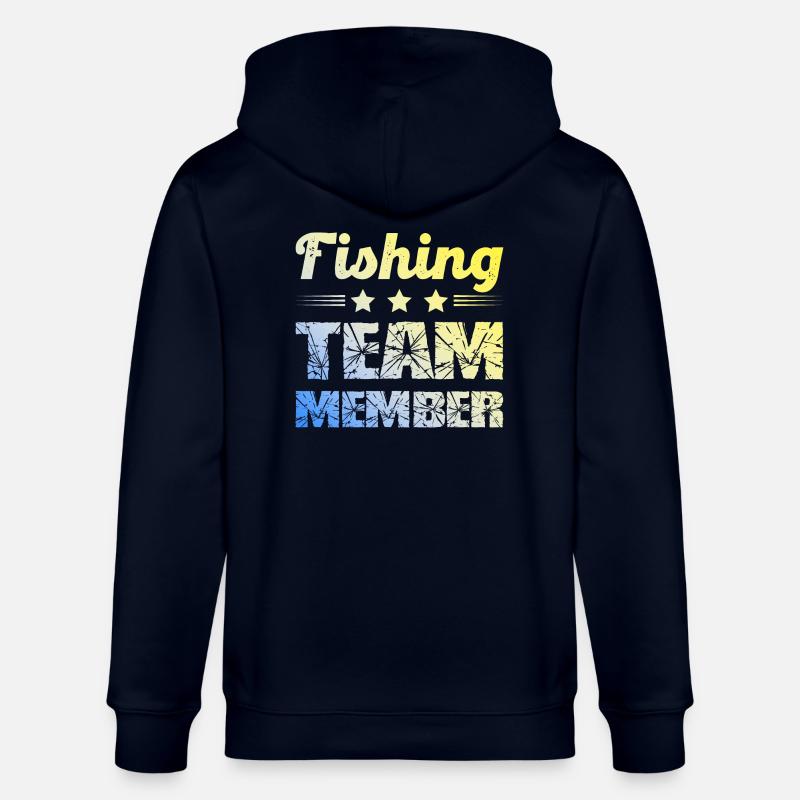 Équipe de pêche - Veste à capuche bio CULTIVATOR Stanley/Stella Unisexe - marine