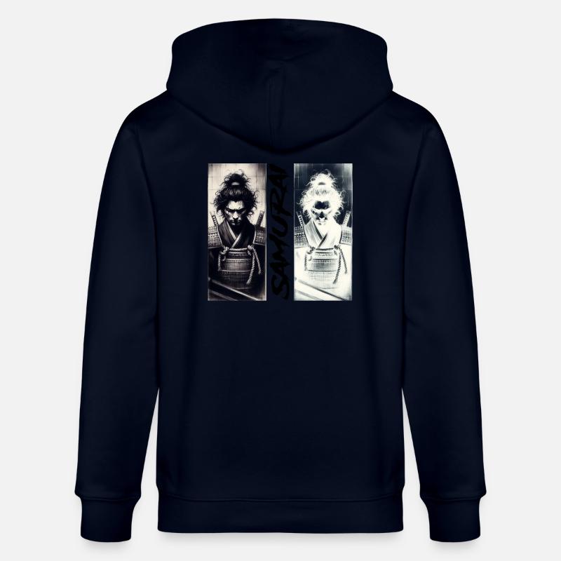 Samouraï - Veste à capuche bio CULTIVATOR Stanley/Stella Unisexe - marine