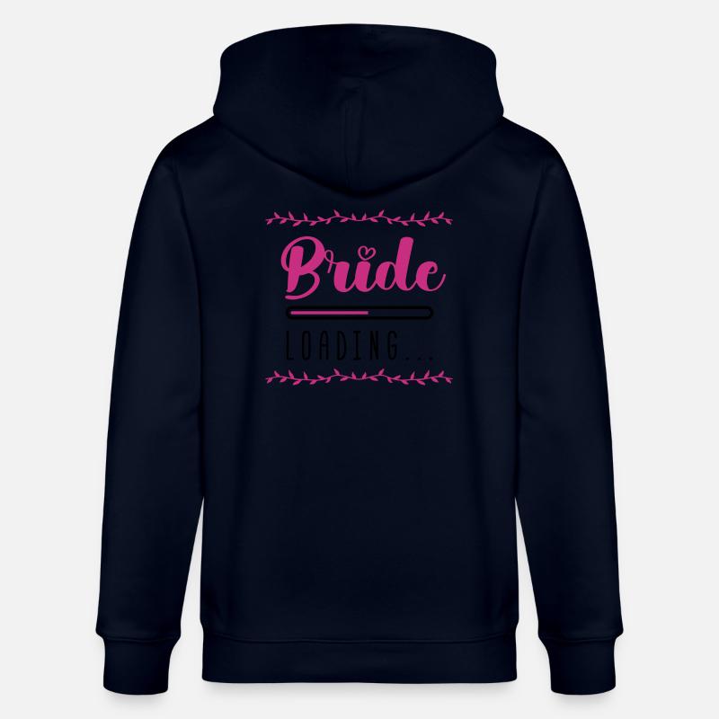 Bride Loading - Stanley/Stella CULTIVATOR  Unisex Organic Hooded Jacket - navy