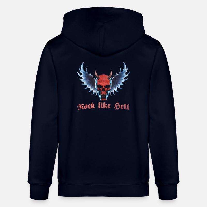 Wing Devil 2024 03 - Stanley/Stella Unisex Bio-Kapuzenjacke CULTIVATOR - Navy