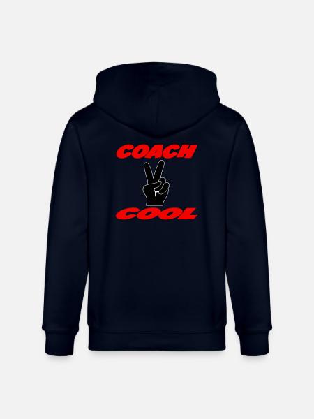 COACH COOL - Veste à capuche bio CULTIVATOR Stanley/Stella Unisexe - marine