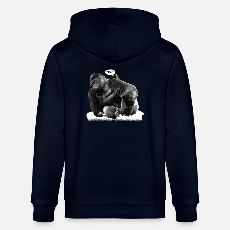 Gorilla - Stanley/Stella Unisex Bio-Kapuzenjacke CULTIVATOR  - Navy