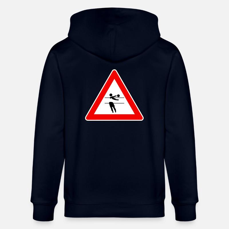 Achtung, Volleyball wird gespielt! - Stanley/Stella Unisex Bio-Kapuzenjacke CULTIVATOR - Navy