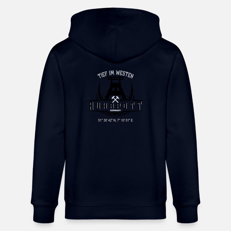 Ruhrpott Germany V2 - Stanley/Stella Unisex Bio-Kapuzenjacke CULTIVATOR - Navy