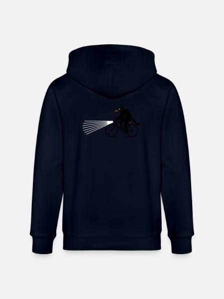 Wolf, Fahrrad - Stanley/Stella Unisex Bio-Kapuzenjacke CULTIVATOR  - Navy