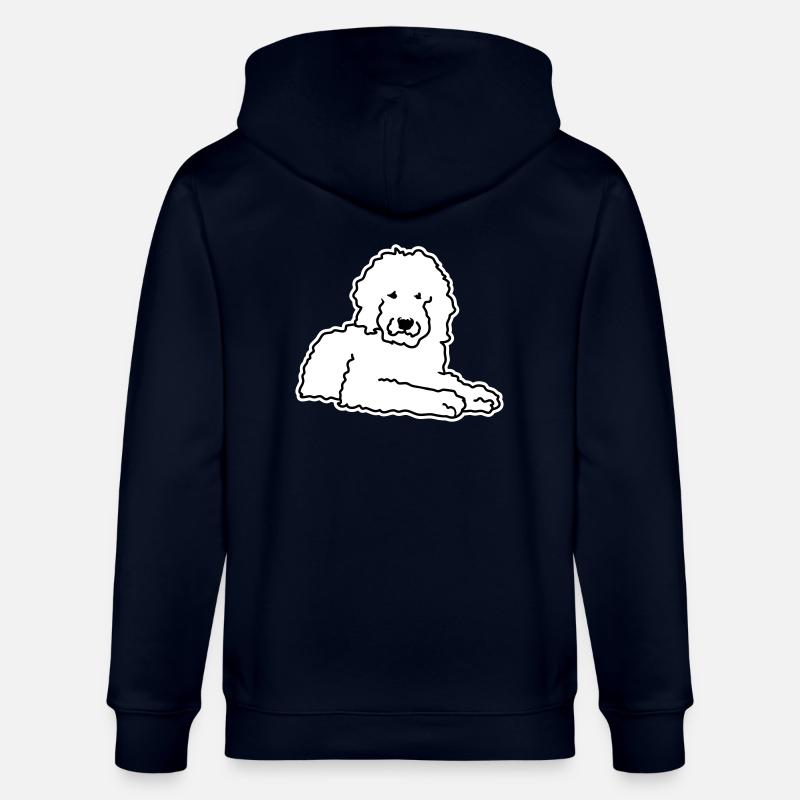 Goldendoodle - Veste à capuche bio CULTIVATOR Stanley/Stella Unisexe - marine
