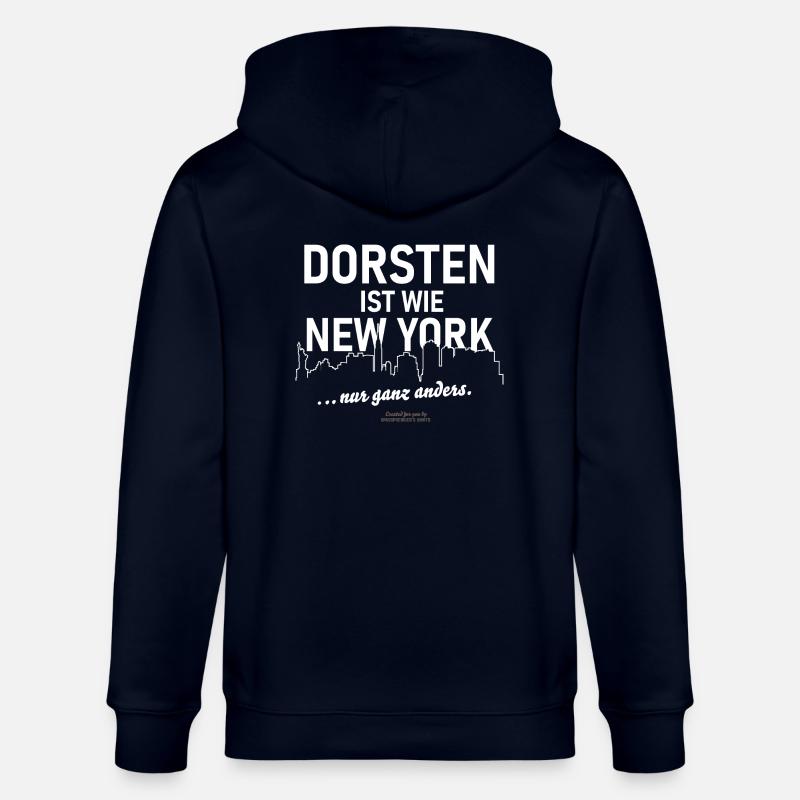 Dorsten - Stanley/Stella Unisex Bio-Kapuzenjacke CULTIVATOR  - Navy