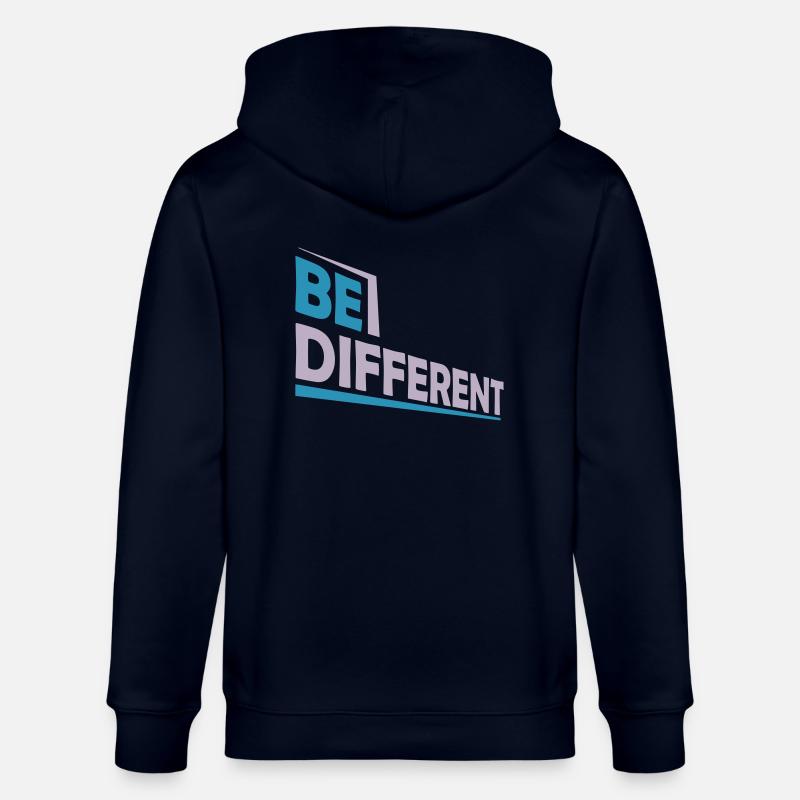 Be different Logo Design - Stanley/Stella Unisex Bio-Kapuzenjacke CULTIVATOR  - Navy