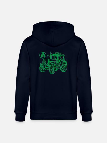 Traktor Fortschritt ZT320 - Stanley/Stella Unisex Bio-Kapuzenjacke CULTIVATOR - Navy