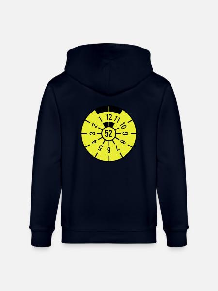 TÜV 1952 - Stanley/Stella CULTIVATOR Unisex Organic Hooded Jacket - navy