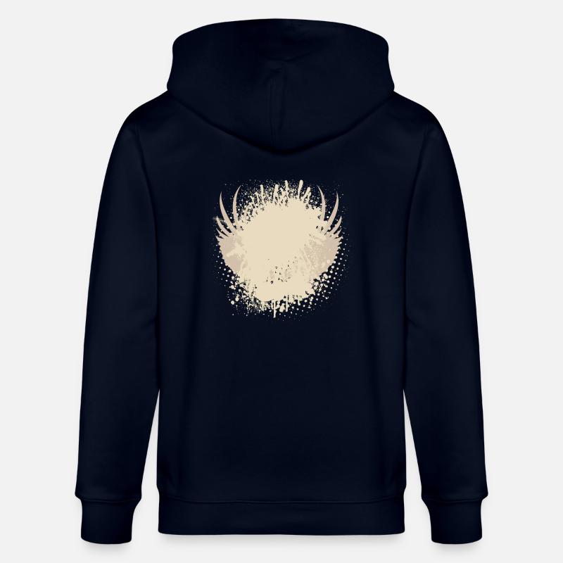 Vector background de - Stanley/Stella Unisex Bio-Kapuzenjacke CULTIVATOR  - Navy