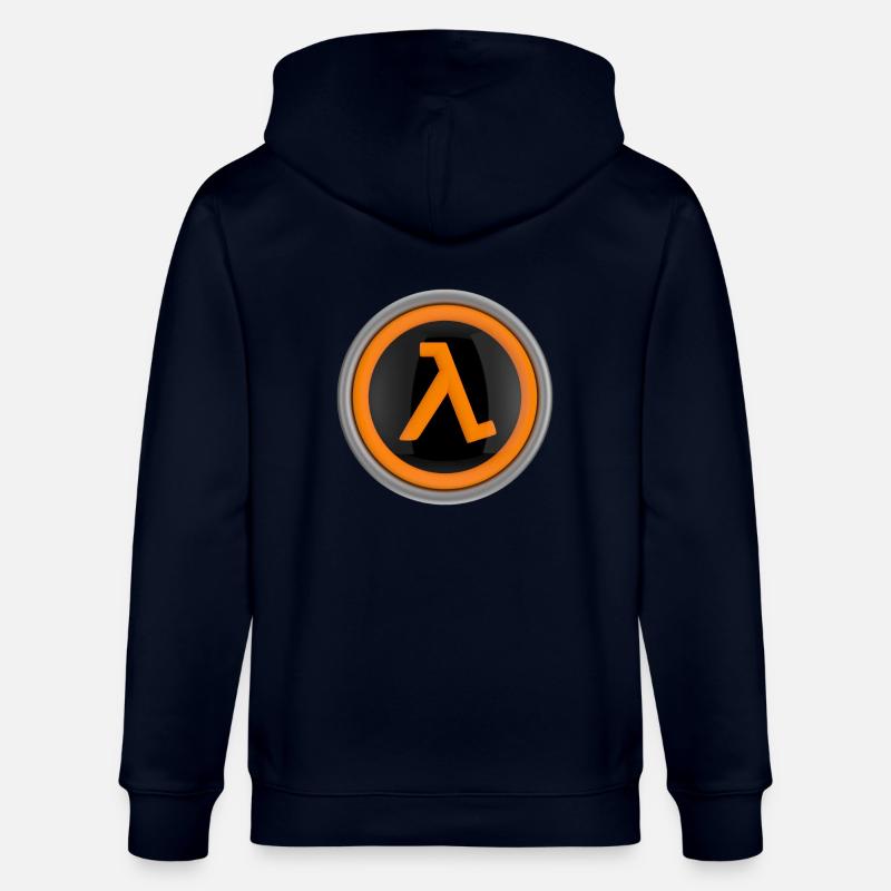 Lambda-Logo - Stanley/Stella Unisex Bio-Kapuzenjacke CULTIVATOR  - Navy