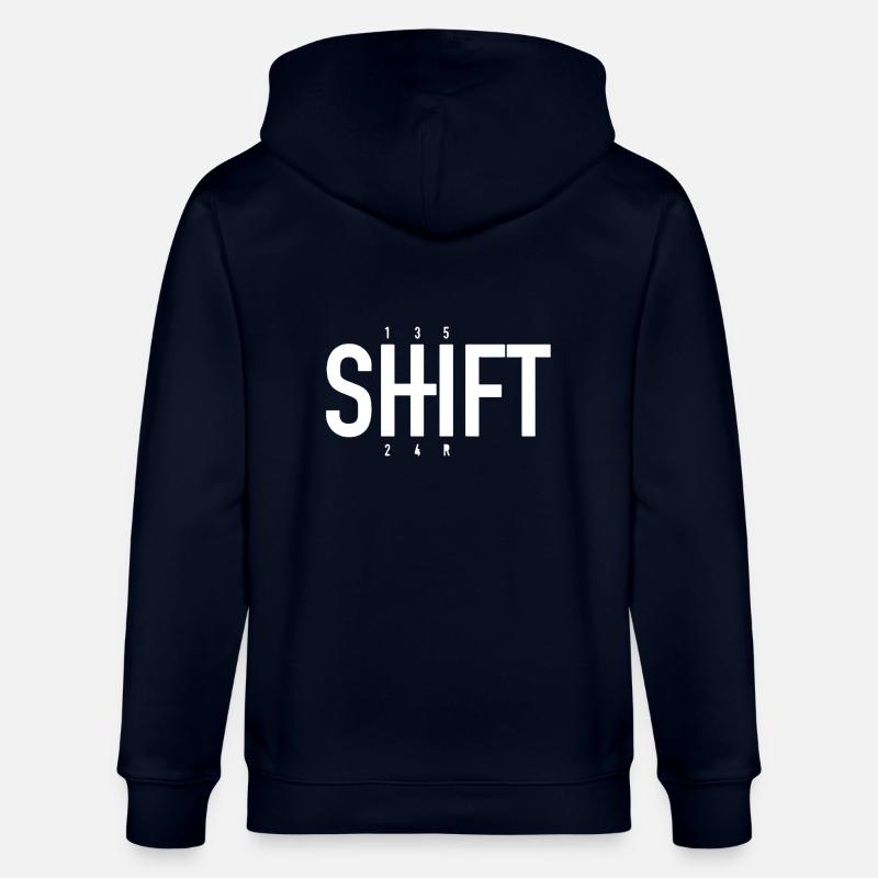SHIFT - Auto design - Stanley/Stella Unisex Bio-Kapuzenjacke CULTIVATOR - Navy