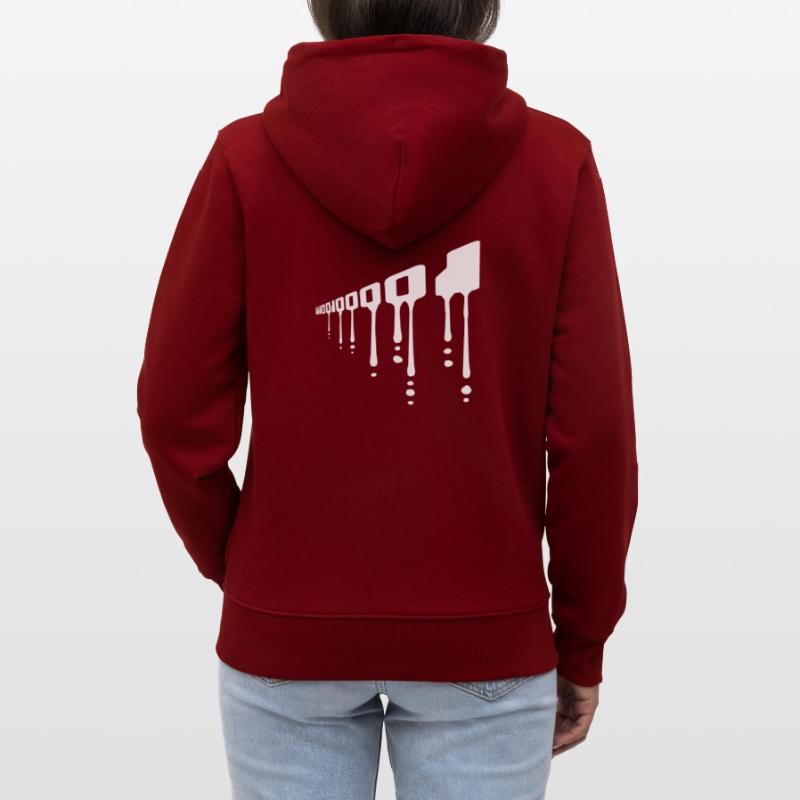 Binär Code Programm Sprache Stanley/Stella Unisex Bio-Kapuzenjacke CULTIVATOR 