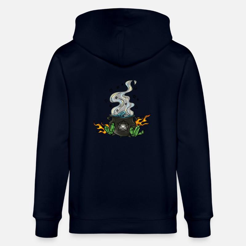 Der vier Elemente Kessel - Stanley/Stella Unisex Bio-Kapuzenjacke CULTIVATOR  - Navy