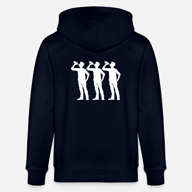 Trinker Team Flasche - Stanley/Stella Unisex Bio-Kapuzenjacke CULTIVATOR - Navy