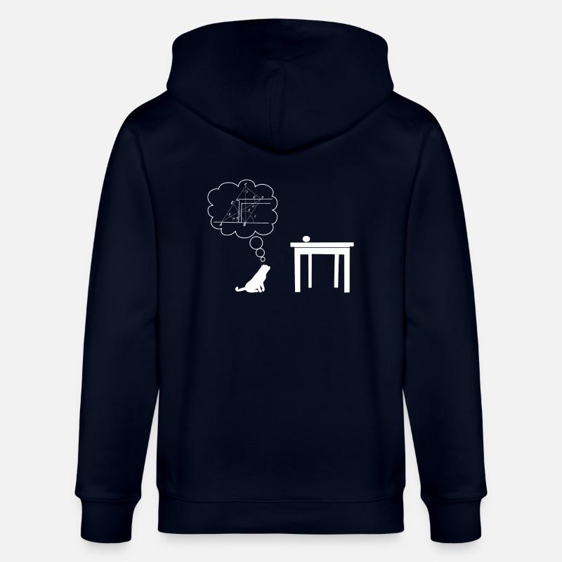 Katze sciencest - Stanley/Stella Unisex Bio-Kapuzenjacke CULTIVATOR  - Navy