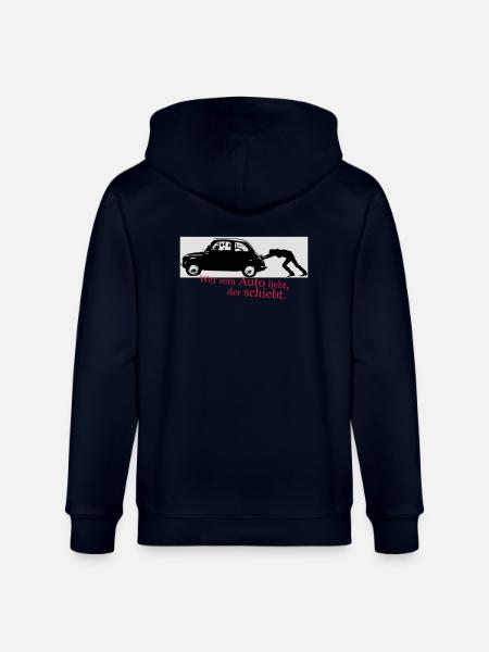 Wer sein auto liebt - Stanley/Stella Unisex Bio-Kapuzenjacke CULTIVATOR - Navy