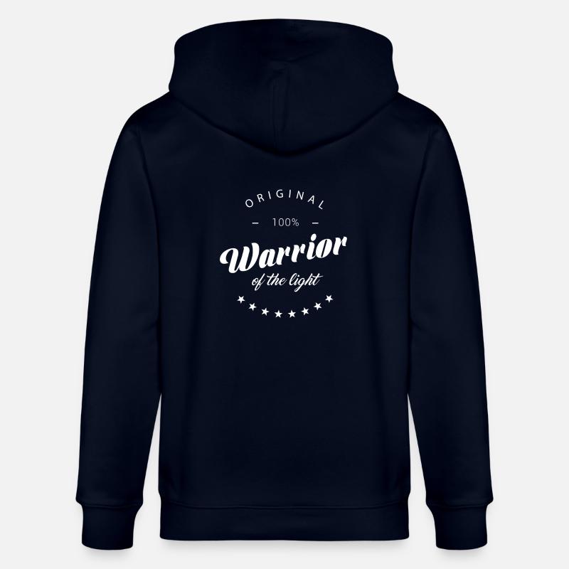 Krieger des Lichts B - Stanley/Stella Unisex Bio-Kapuzenjacke CULTIVATOR  - Navy