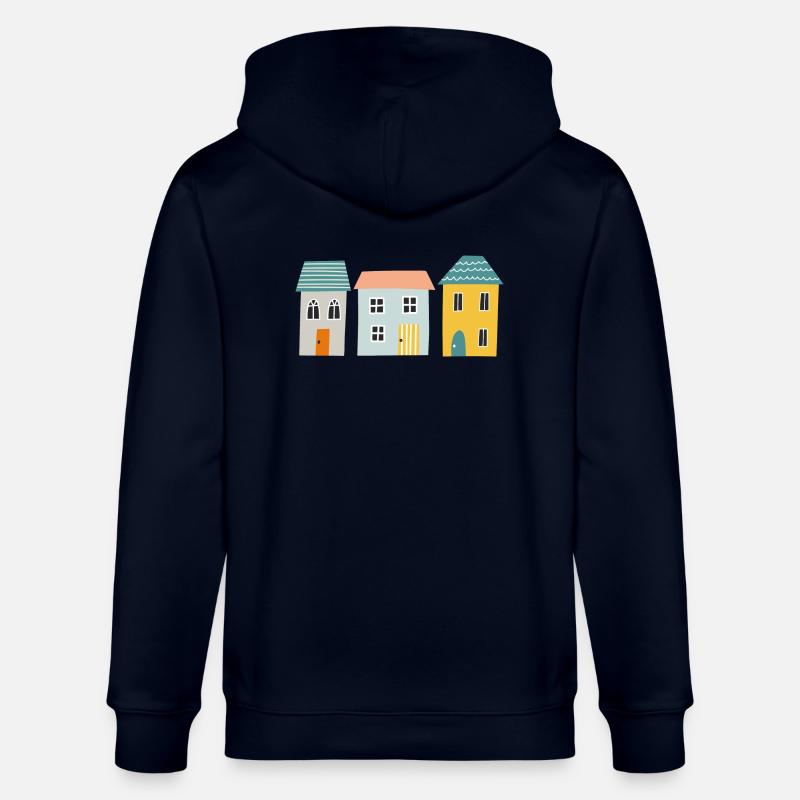 Häuser - Stanley/Stella Unisex Bio-Kapuzenjacke CULTIVATOR  - Navy