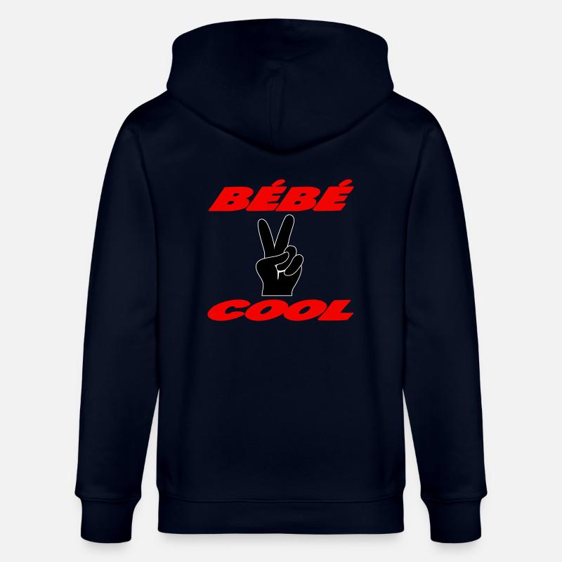 Bébé COOL - Veste à capuche bio CULTIVATOR Stanley/Stella Unisexe - marine