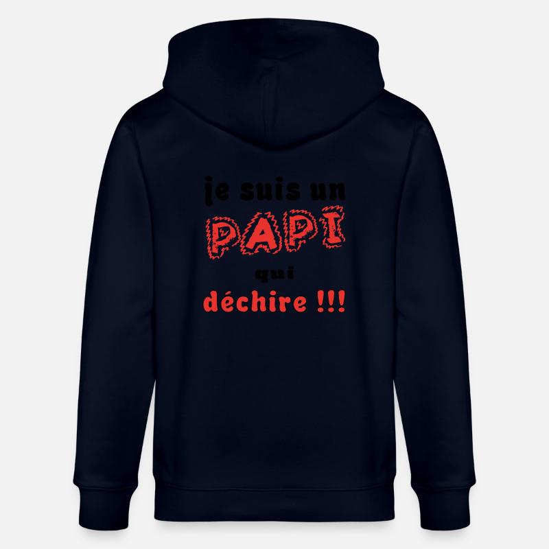 PAPI PAPY - Stanley/Stella Unisex Bio-Kapuzenjacke CULTIVATOR  - Navy