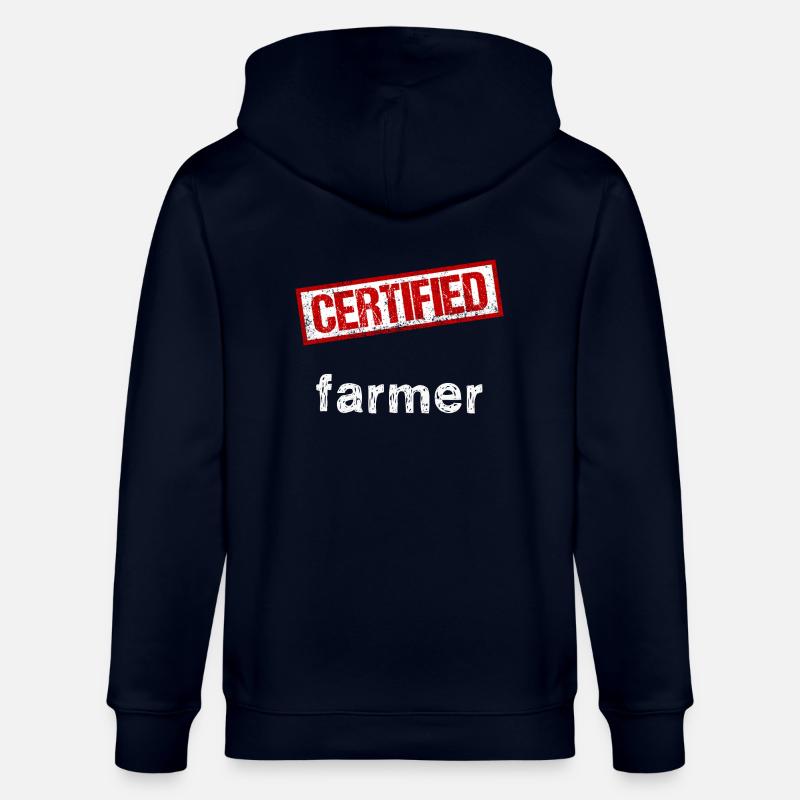 Bauer - Stanley/Stella Unisex Bio-Kapuzenjacke CULTIVATOR  - Navy