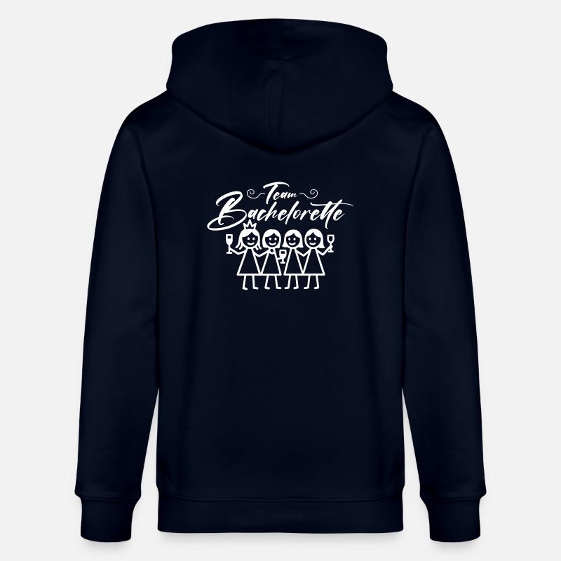 Bachelorette Team Mädels - Stanley/Stella Unisex Bio-Kapuzenjacke CULTIVATOR  - Navy