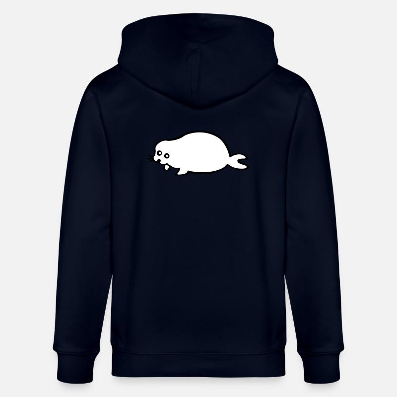 Bébé - Robbe - Veste à capuche bio CULTIVATOR Stanley/Stella Unisexe - marine
