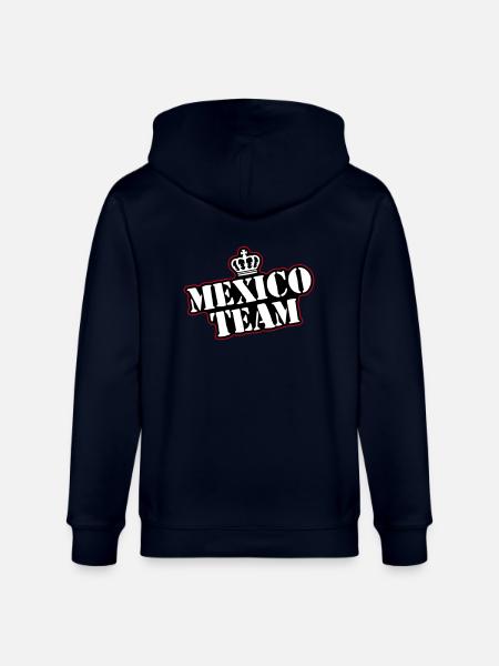 Mexico Team - Stanley/Stella CULTIVATOR  Unisex Organic Hooded Jacket - navy