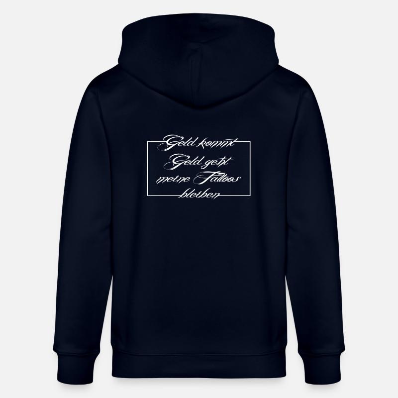 Tattoo Spruch, tattoo - Stanley/Stella Unisex Bio-Kapuzenjacke CULTIVATOR  - Navy