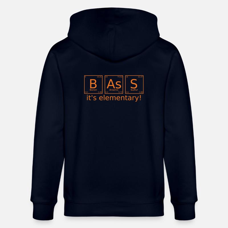Eléments basse - Veste à capuche bio CULTIVATOR Stanley/Stella Unisexe - marine