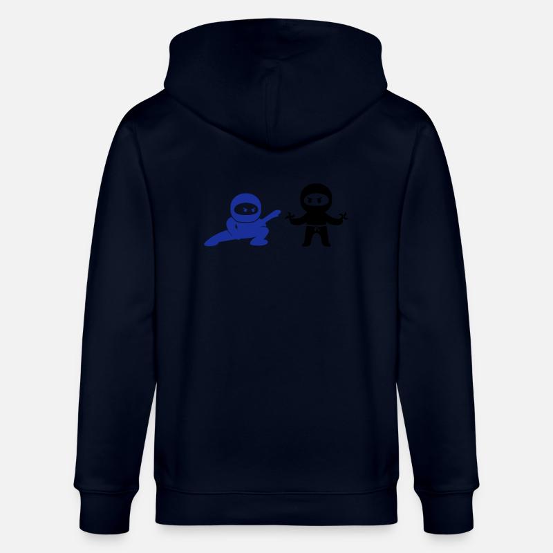 ninjas - Stanley/Stella Unisex Bio-Kapuzenjacke CULTIVATOR  - Navy