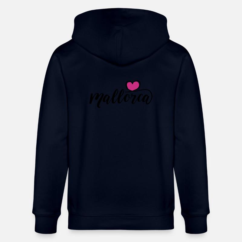 Mallorca Herz - Stanley/Stella Unisex Bio-Kapuzenjacke CULTIVATOR  - Navy