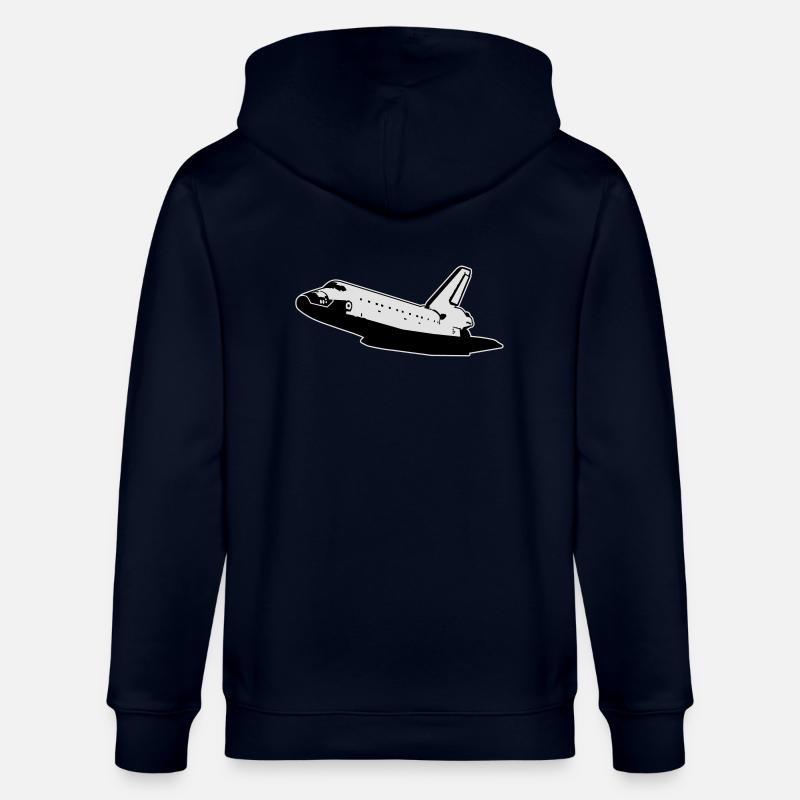 Navette spatiale (aucun emblèmes) - Veste à capuche bio CULTIVATOR Stanley/Stella Unisexe - marine