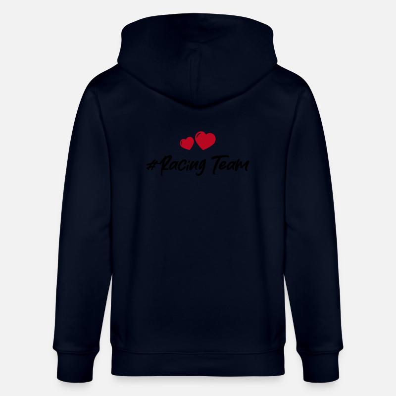Cœur d’équipe de course - Veste à capuche bio CULTIVATOR Stanley/Stella Unisexe - marine