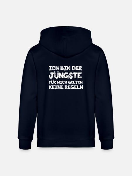 Ich bin der Jüngste - Stanley/Stella Unisex Bio-Kapuzenjacke CULTIVATOR - Navy
