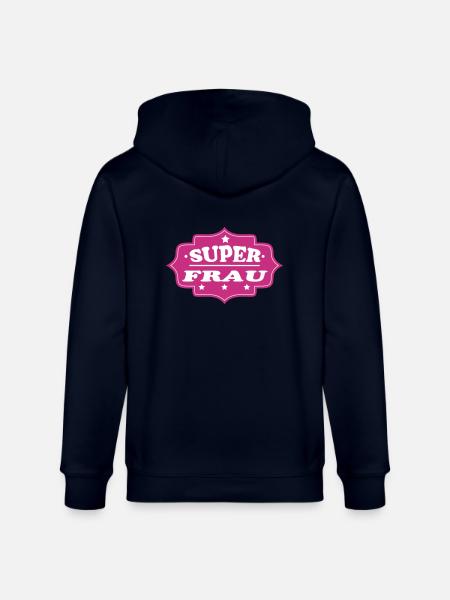 Super frau - Veste à capuche bio CULTIVATOR Stanley/Stella Unisexe - marine