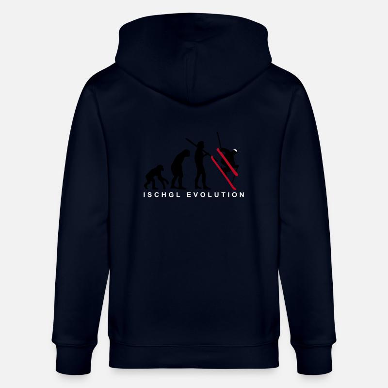 Ischgl Evolution Ski - Stanley/Stella Unisex Bio-Kapuzenjacke CULTIVATOR  - Navy